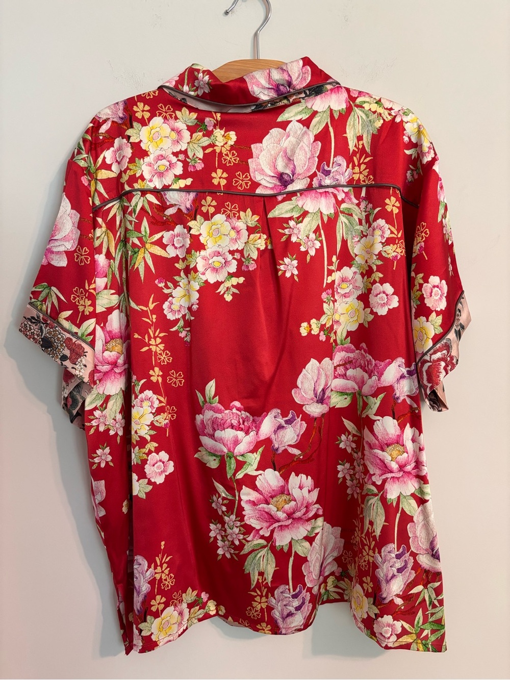 Johnny Was NWT Nailah Silk blend Pajama 3pc Set - Picture 13 of 16